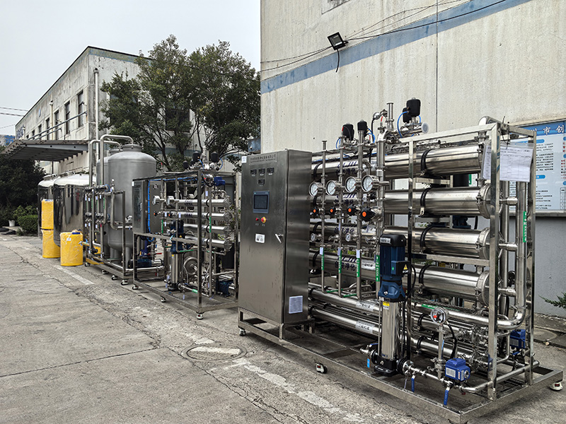 8t/h+2t/h制药纯化水设备