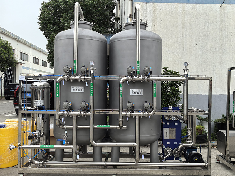 8t/h+2t/h制药纯化水设备