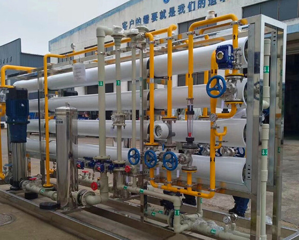 精细化工原料提纯用8t/d纳滤装置